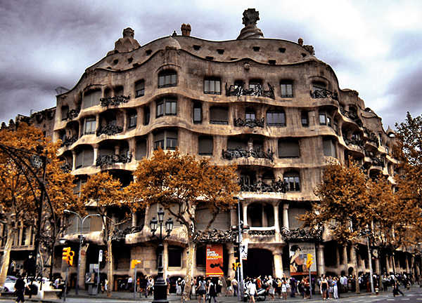Edificio Pedrera en Barcelona