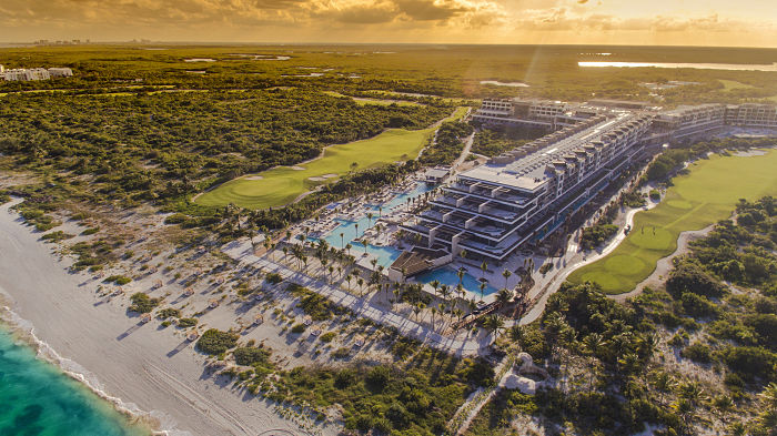 Hotel Estudio en Playa Mujeres - vista panoramica -
